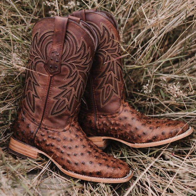Soto Boots - Caramel Ostrich | M10.5/W12 Soto Boots Women main image 3