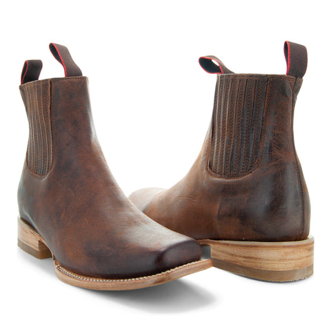 Soto Boots Mens Cowboy Botin H50043 Brown
