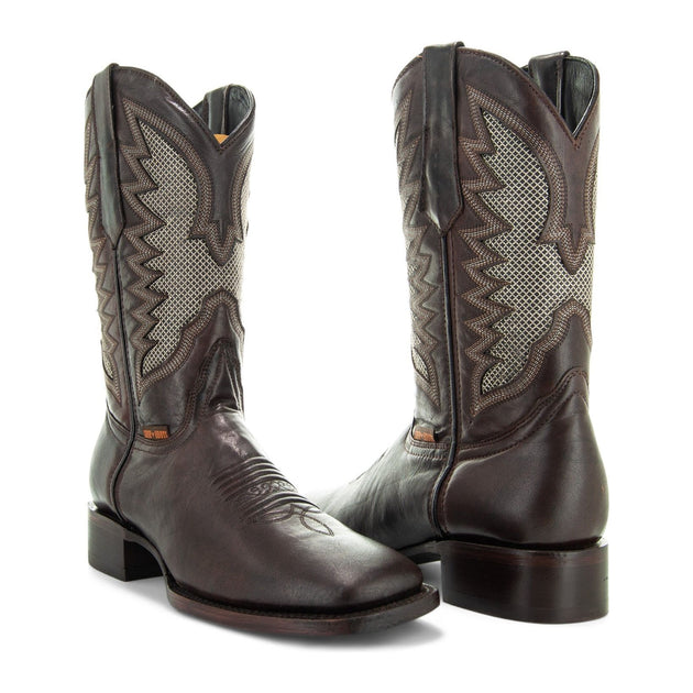 靴 Squaretoe Leather Sabot 38 Amazon.com | Soto Boots Men's Black Square Toe Cowboy Boots