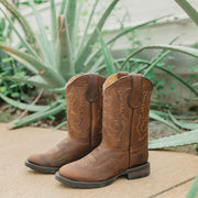 Soto Boots K4004 Buckaroo Kid?ïs Cowboy Boots Camel - Soto Boots