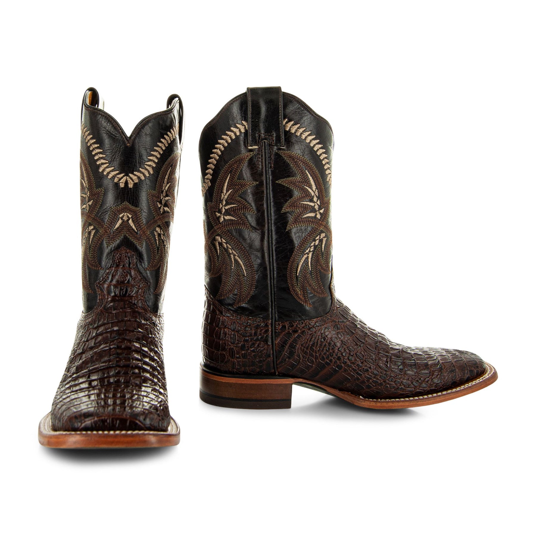 Caiman Belly Cowboy Boots | Gator Belly Boots for Men | Soto Boots