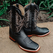 Soto Boots Men's Broad Square Toe Cowboy Boots H8003 - Soto Boots