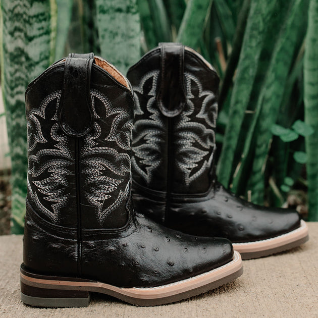 Cheap Exotic Boots Soto Boots Men's Out Of The Wild Ostrich Print