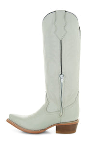 Soto Boots Tall Ivory Leather Womens Cowgirl Boots M1003