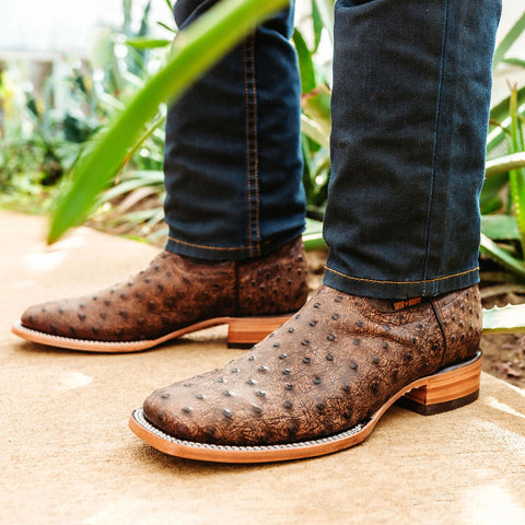 Ostrich boots for men Clearance