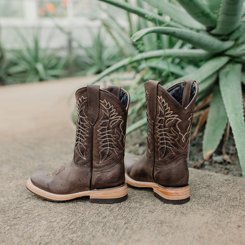 Kids' Brown Country Boots | Everyday Western Boots for Kids K3007 - Soto Boots