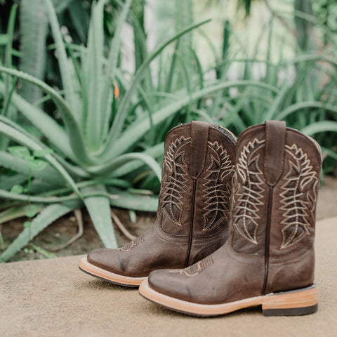 Kids' Brown Country Boots | Everyday Western Boots for Kids K3007 - Soto Boots