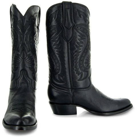 Cowboy Dress Boots | Mens Classic Round-Toe Boots (H7001) - Soto Boots
