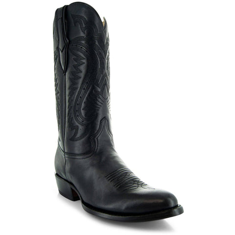 Cowboy Dress Boots | Mens Classic Round-Toe Boots (H7001) - Soto Boots