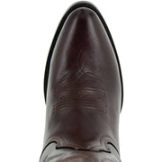 Cowboy Dress Boots | Mens Classic Round-Toe Boots (H7001-Brown) - Soto Boots