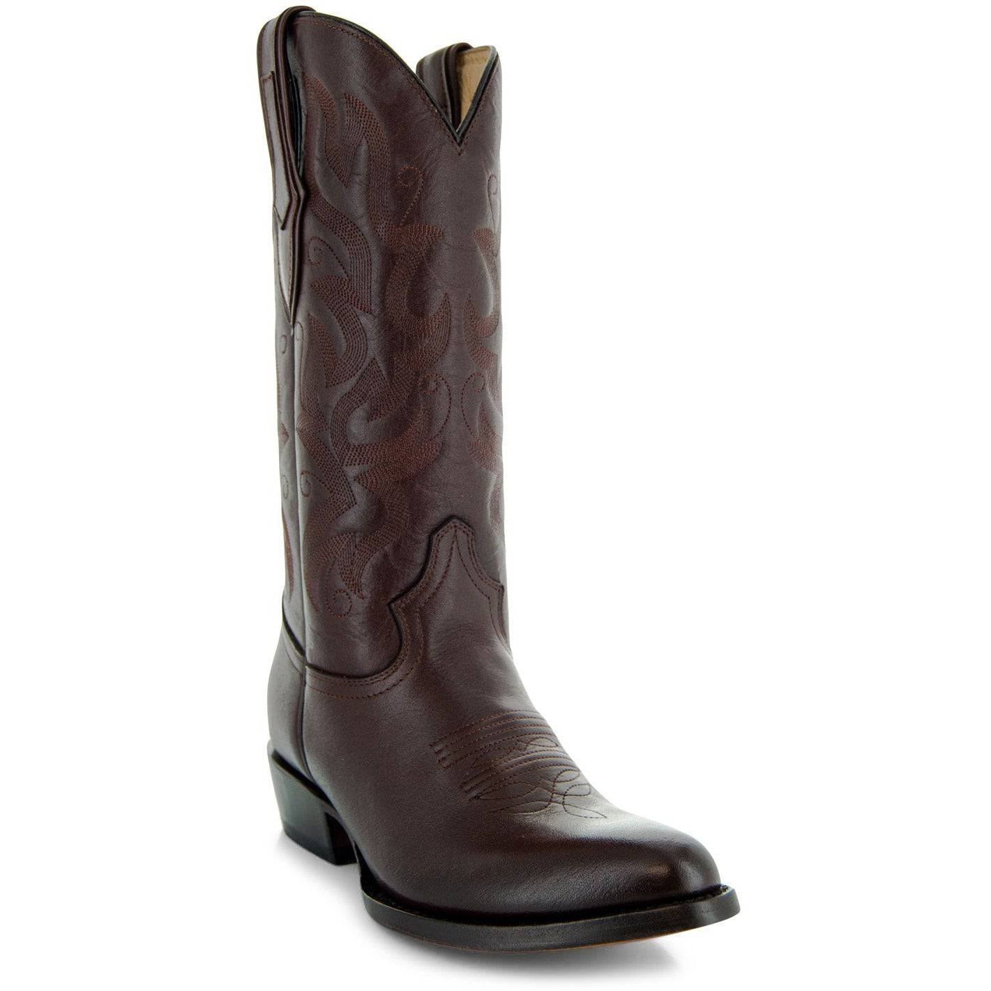 Amazon.com: OTMYIGO Black,35, Short Cowboy Boots for Women