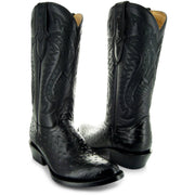 Men's Ostrich Print Cowboy Boots (H7002) - Soto Boots