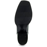 Men's Square Toe Boot Black (H50029) - Soto Boots