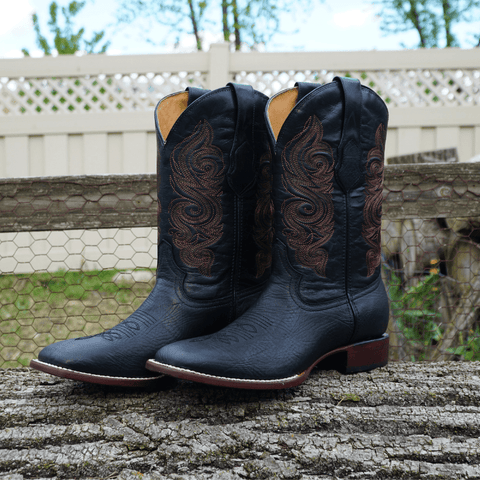 Parker Men s Broad Square Toe Cowboy Boots H9001 Soto Boots