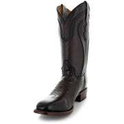 Brown Square Toe Cowboy Boots | Men's Dress Boots (H9002) - Soto Boots