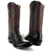 Men's Ostrich Print Cowboy Boots (H7002) - Soto Boots