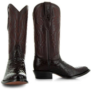 Men's Ostrich Print Cowboy Boots (H7002) - Soto Boots