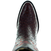 Men's Ostrich Print Cowboy Boots (H7002) - Soto Boots