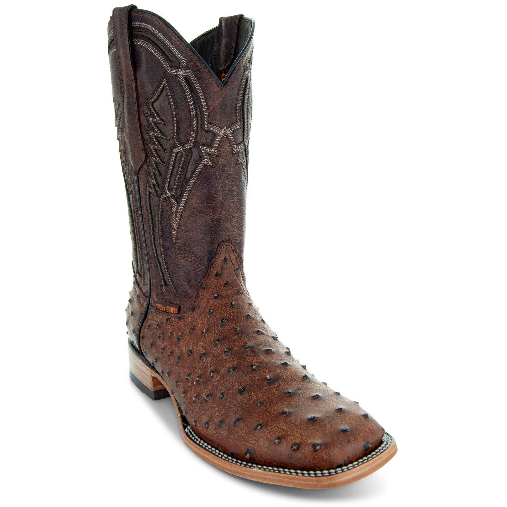 ◆TOSO◆ウッドブラインド◆W840×H1250◆O-2505BL30◆ Soto Boots Mens Out of the Wild Cognac Ostrich Print Boots H50031
