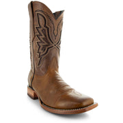 Broad Square Toe Cowboy Boots | Men's Broad Toe Boots (H50028) - Soto Boots