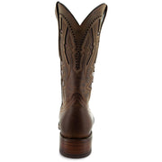 Men's Tan Square Toe Cowboy Boots | Tan Western Boots (H50027) - Soto Boots