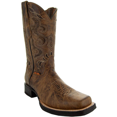 Mesa Mens' Square Toe Cowboy Boots (H50019) - Soto Boots