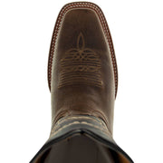 Square Toe Leather Sole Cowboy Boots H4002 - Soto Boots