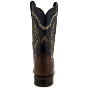 Square Toe Leather Sole Cowboy Boots H4002 - Soto Boots