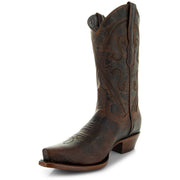 Cheyenne Cowgirl Boots | Women's Snipped Toe Leather Boots (M50041) - Soto Boots
