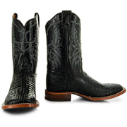 Caiman Belly Print Men's Cowboy Boots H4001 - Soto Boots