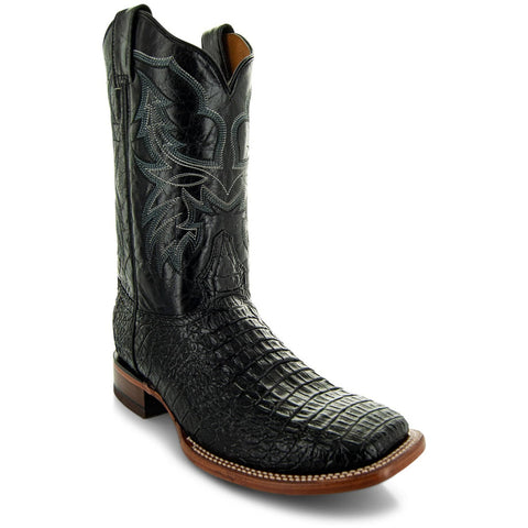 Caiman Belly Print Men's Cowboy Boots H4001 - Soto Boots