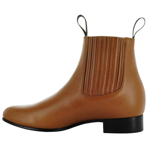 Botin Vaquero | Men's Leather Cowboy Ankle Boots (700) - Soto Boots