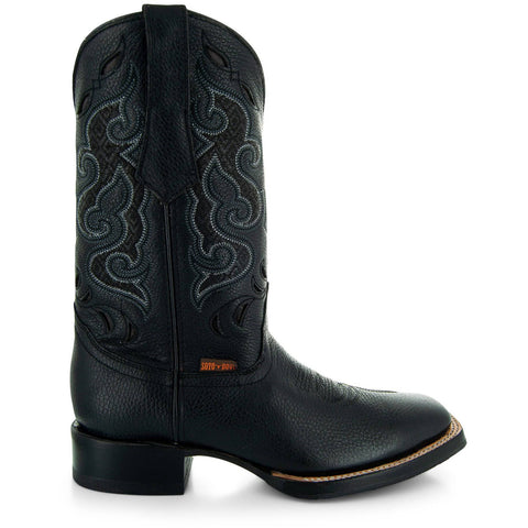 Mesa Mens' Square Toe Cowboy Boots (H50019) - Soto Boots