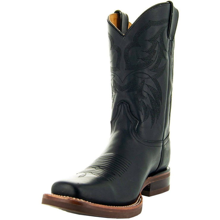 Soto Roper Boots Square Toe Leather Sole Cowboy Boots for Men | Soto Boots
