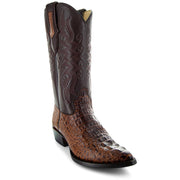 Soto Boots Men's Gator Tail Print Cowboy Boots (H7006) - Soto Boots