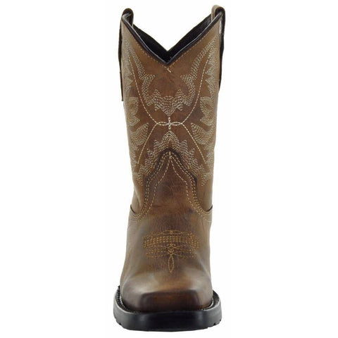 Square Toe Kids Western Boots | Kids Western Dance Boots (K3004) - Soto Boots