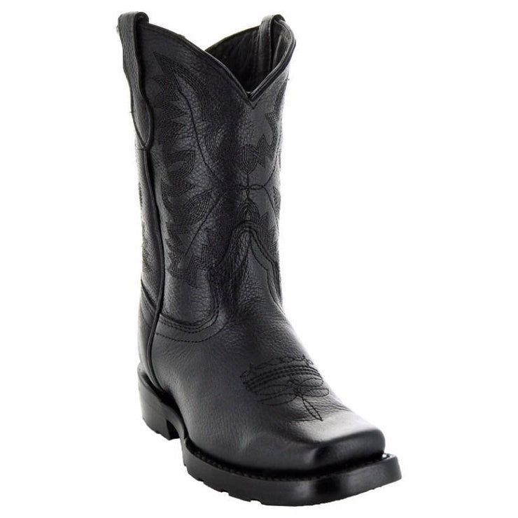 Square Toe Kids Western Boots | Kids Western Dance Boots (K3004) - Soto Boots