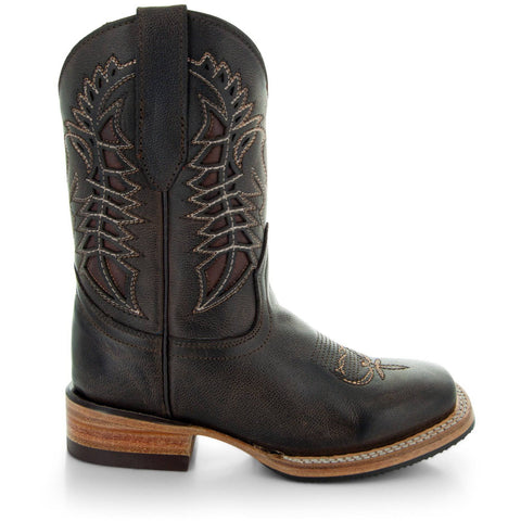 Kids' Brown Country Boots | Everyday Western Boots for Kids K3007 - Soto Boots