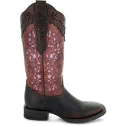 Pretty in Pink Womens Embroidered Cowgirl Boots by Soto Boots M4004 - Soto Boots