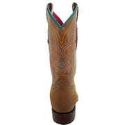 Ana Vaquera Western Boots | Women's Embroidered Square Toe Cowgirl Boots (M9002) - Soto Boots