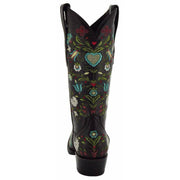 Wildflower Boots | Floral Embroidered Cowgirl Boots (M50030) - Soto Boots