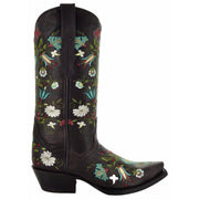 Wildflower Boots | Floral Embroidered Cowgirl Boots (M50030) - Soto Boots