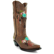 Longhorn Cowgirl Boots | Women's Longhorn Fashion Boots (M50029) - Soto Boots