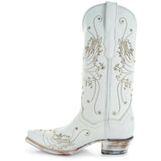 White Rhinestone Cowgirl Boots (Wedding Cowgirl Boots) - Soto Boots