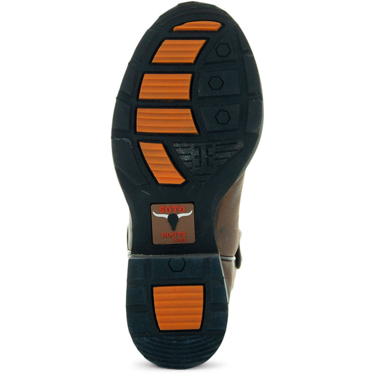 Soto Boots K4004 Buckaroo Kid?ïs Cowboy Boots Camel 