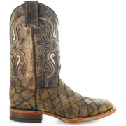 Soto Boots Men's Pirarucu Print Cowboy Boots H4015 - Soto Boots