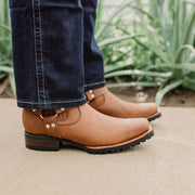 Soto Boots Men's Honey Ankle Leather Harness Boots H4017 - Soto Boots