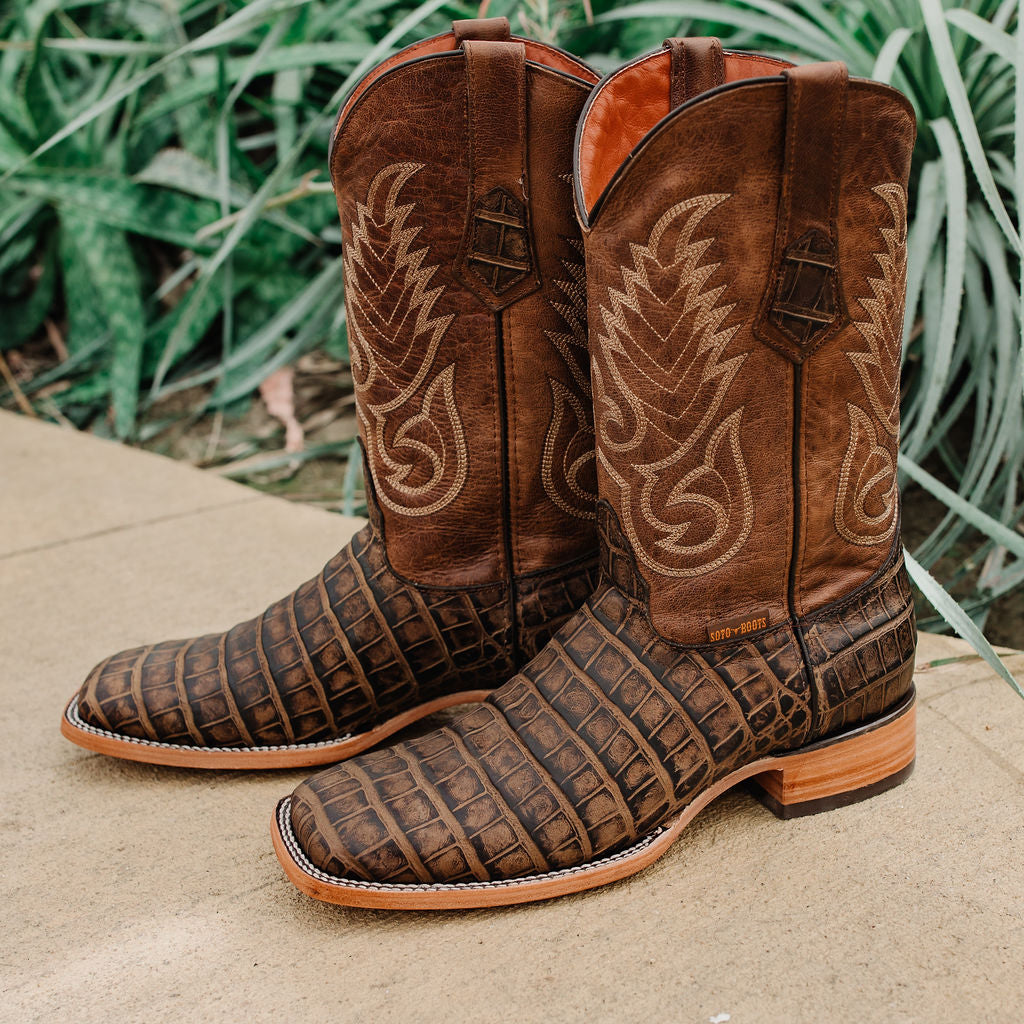 Anderson bean gator boots store