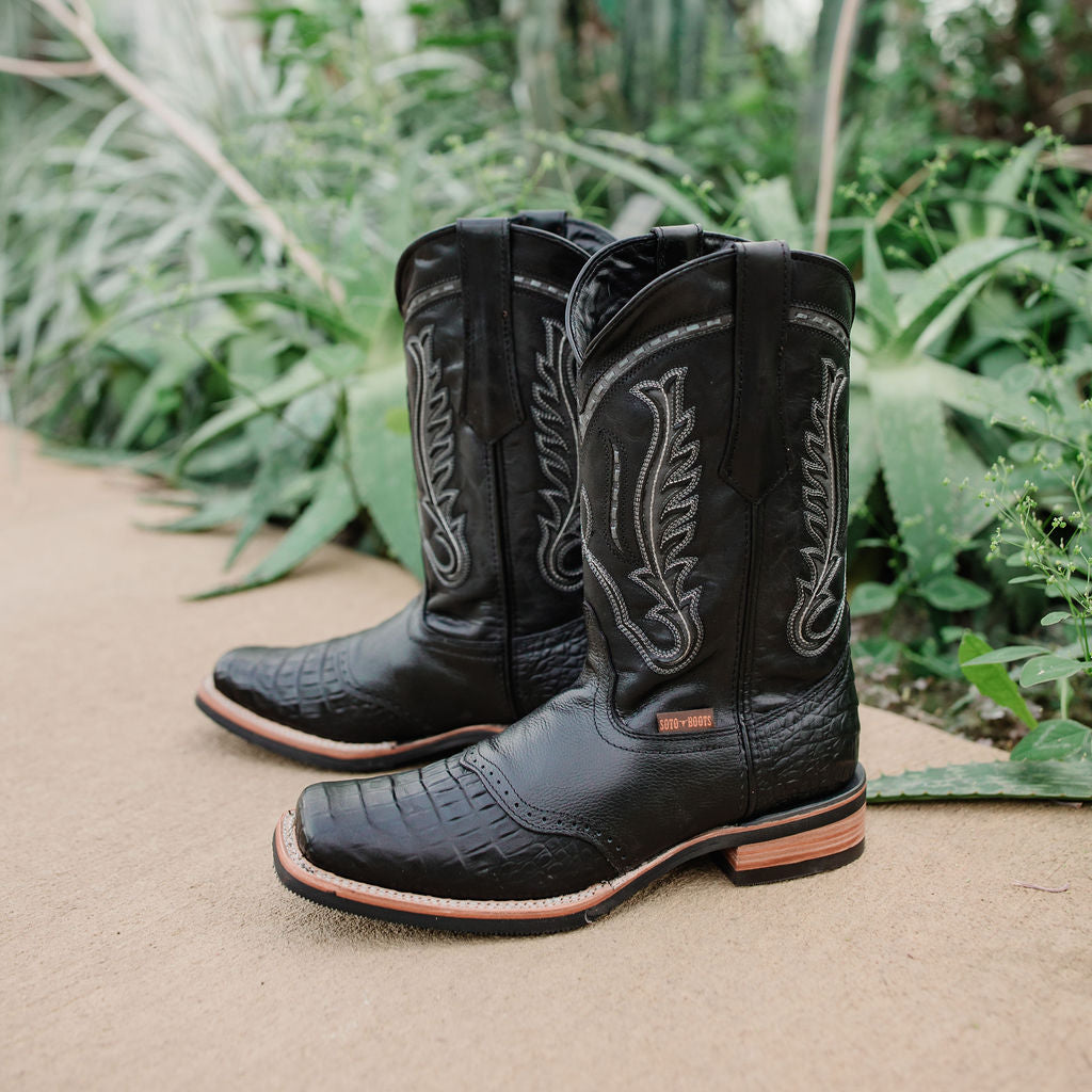Soto Western Boots Black‎ Soto Boots Men main image 3