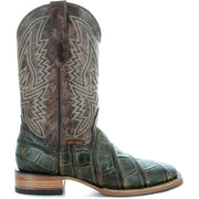 Soto Boots Men's Caiman Flank Print Cowboy Boots H50041 - Soto Boots